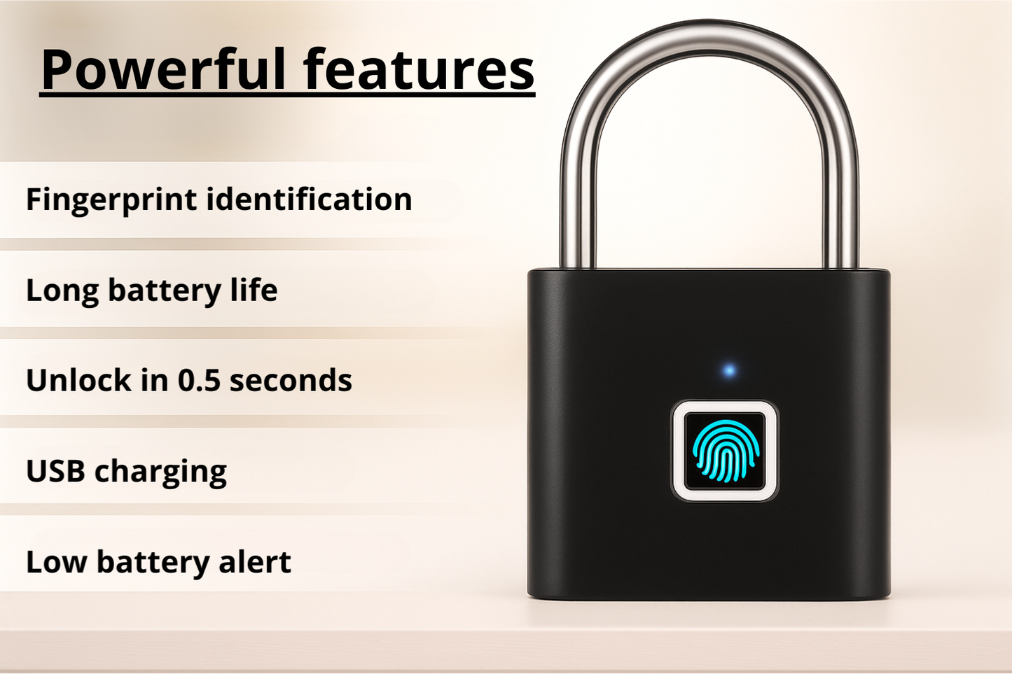 BioTouch Padlock